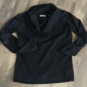 Black cowel neck sweater